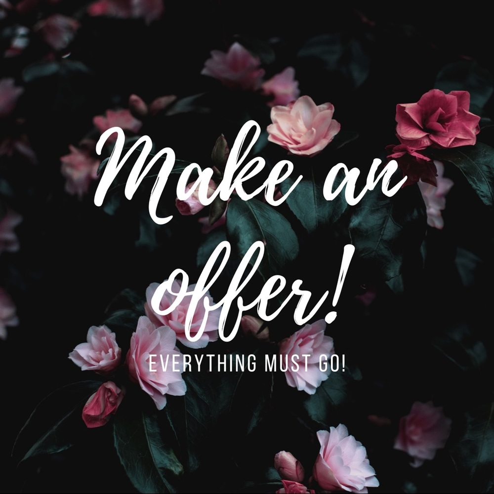 Decluttering my life!! Make an offer!!